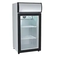 Countertop Display Refrigerator Merchandiser - 2.1 cu. ft. - White/Black