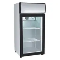 Countertop Display Refrigerator Merchandiser - 3 cu. ft. - White/Black