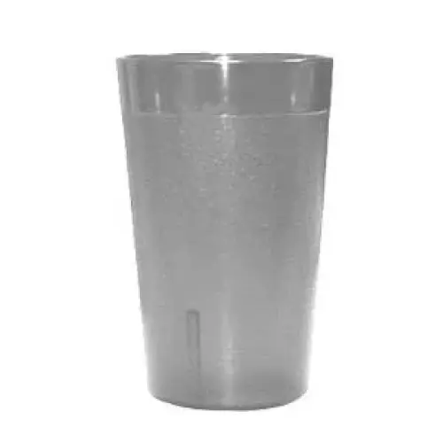 Update International TBP-05C - 2.2" x 3.5" x 2.2" - Plastic Break-Resistant Stackable Tumblers  