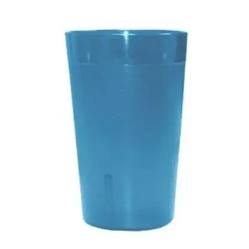 Update International TBP-08B - 2.6" x 4" x 2.6" - Plastic Break-Resistant Stackable Tumblers 