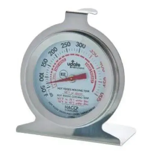 Update International THOV-20 - 2.38" x 2.75" x 2.38" - Stainless Steel Oven Thermometers  