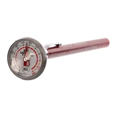 Update International THP-180 - 5.5" x 1" x 1" - Long Dial Pocket Thermometer  