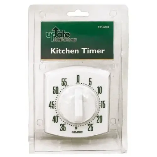 Update International TIM-60LR - 2.5" x 5" x 7.5" - 60 Minute Long Ringer Mechanical Timer   