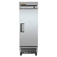 True T-19 - 27" Reach-In Refrigerator - 1 Stainless Steel Swing Door, 3 Shelves