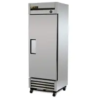 True T-19FZ - 27" Reach-In Low Temperature Freezer - 1 Stainless Steel Swing Door, 3 Shelves