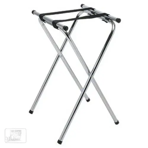 Update International TSC-31 - 19" x 31" x 16.5" - Tall Chrome-Plated Tray Stand  