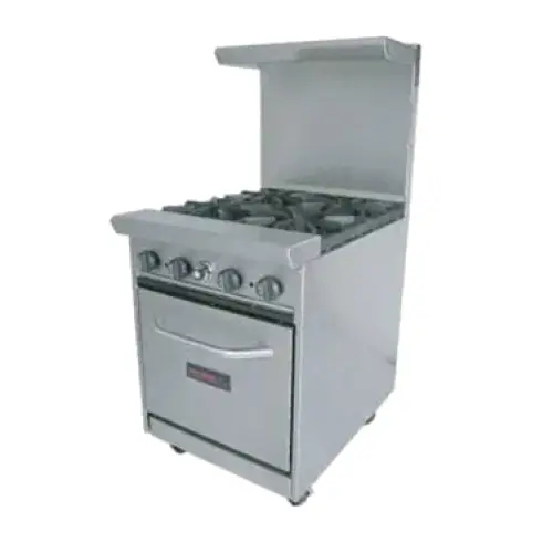 Tri-Star - TSR-4 - 24" Commercial Gas Range - 4 Burners