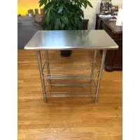 Universal TS2436 - 36" X 24" Stainless Steel Work Table W/ Wire Under Shelves