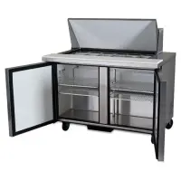 True TSSU-48-8-ADA -48" Sandwich Salad Prep Table Holds 8, 1/6 Pans