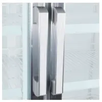 Universal UGDSW48 48” Swing Glass Door Merchandiser Reach In Refrigerator