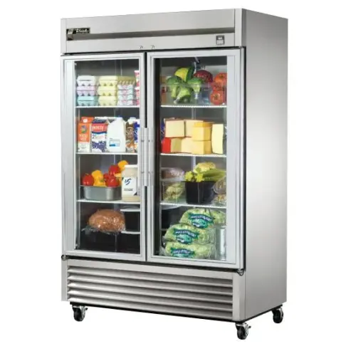 True TS-49G - 55" Glass Door Reach In Refrigerator