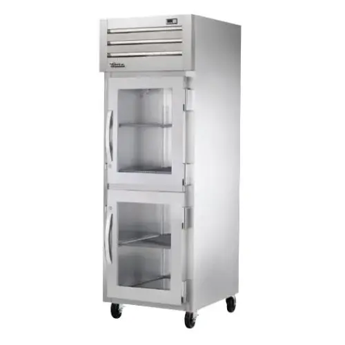 True STR1R-2HG 28" Spec Series Glass Half Door Reach In Refrigerator