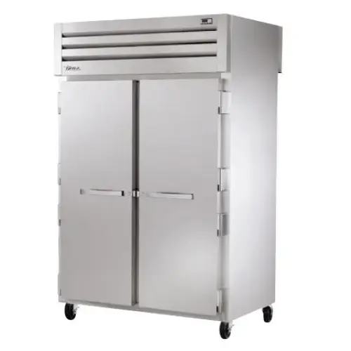 True STR2RPT-2S-2S - 53" Spec Series Stainless Steel Door Pass Through Refrigerator