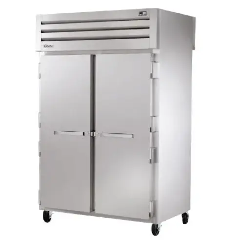 True STR2RPT-2S-2G 53" Spec Series Stainless Steel Door Pass Through Refrigerator