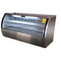 Universal URCD79 79” Refrigerated Deli Case Counter Height