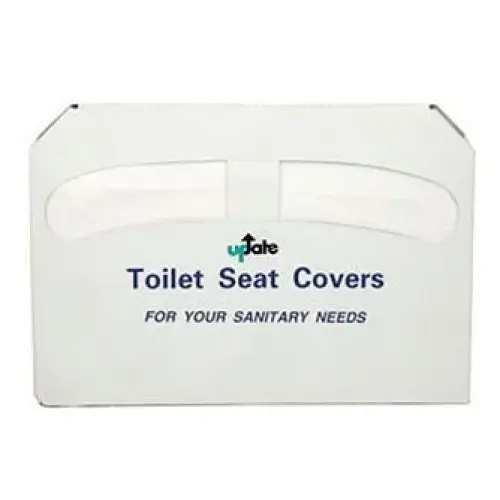 Update International SCD-PPR - 16.75" x 0.06" x 14.63" - Paper Half Fold Toilet Seat Covers Dispensers   