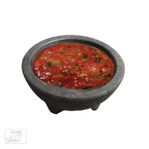 Update International MOL-10 - 5.16" x 2.5" x 5.16" - Salsa Bowl   