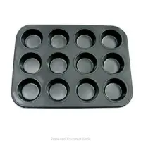 Update International MPNS-12 - 12 Cup - Non-Stick Carbon Steel Muffin Pan