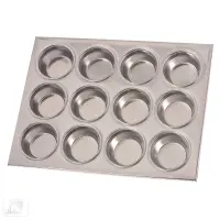 Update International MPA-12 - 12 Cup - Aluminum Muffin Pan