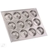 Update International MPA-12 - 12 Cup - Aluminum Muffin Pan