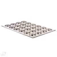 Update International MPA-24 - 24 Cup - Aluminum Muffin Pan