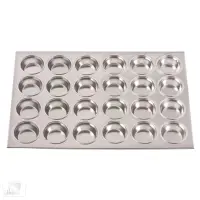 Update International MPA-24 - 24 Cup - Aluminum Muffin Pan