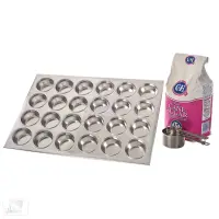 Update International MPA-24 - 24 Cup - Aluminum Muffin Pan