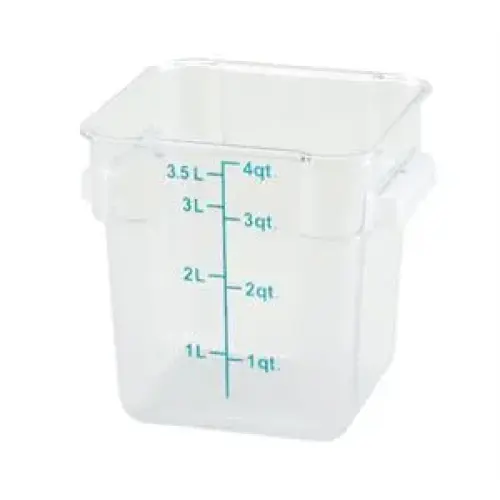 Winco 4 Qt Storage Container [PCSC-4C]