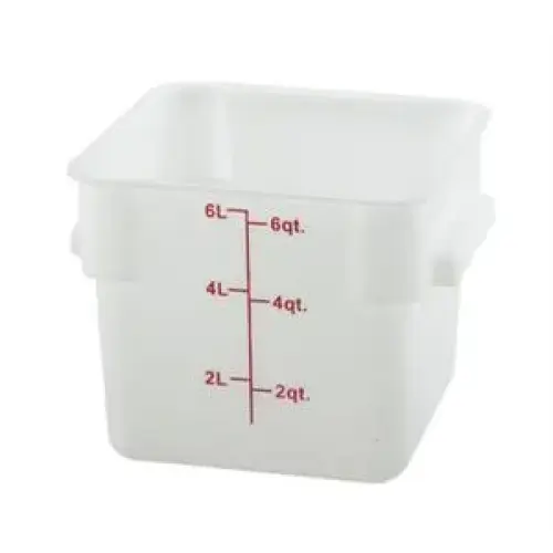 Winco 6 Qt Storage Container [PESC-6]