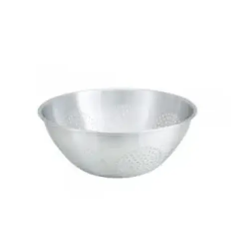 Winco 16 Qt. Aluminum Colander [ALO-16B]