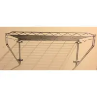 Universal CH-WWS-1224-1 - Chrome Wire Wall Mounted Shelf - 12" X 24"