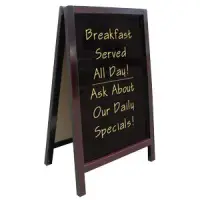 Universal 407ASIGN2542 - Write On Sidewalk Sign A Frame 