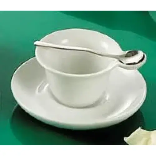 C.A.C. China PTC-4-S - Party Collection Cup and Saucer Set 4-1/2" - (16 Sets Per Case)