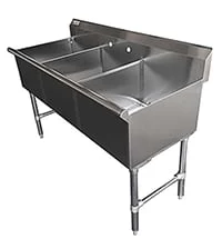 Three Compartment Sinks