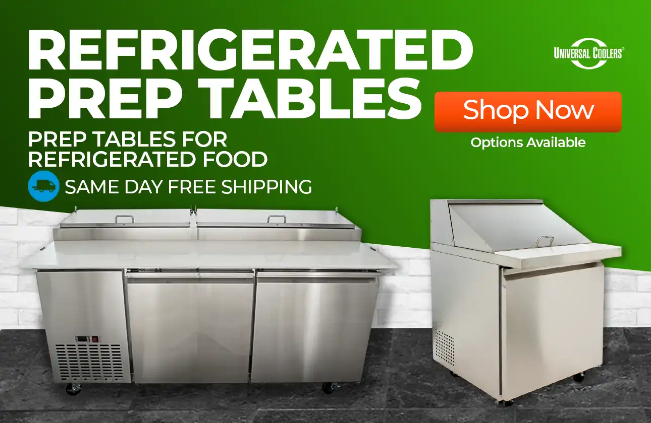 Refrigerated Prep Tables