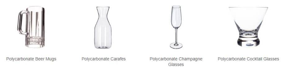 Polycarbonate Drinkware